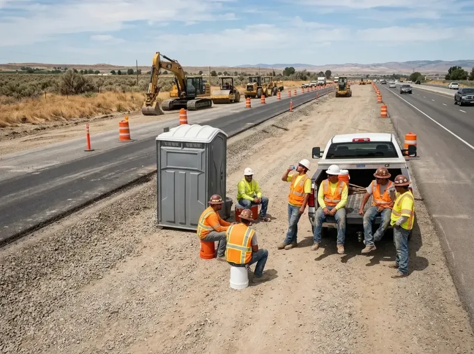 highway-road-construction-crew-007 — frequently asked questions, Porta Potty and Restroom Rentals in Maize, KS